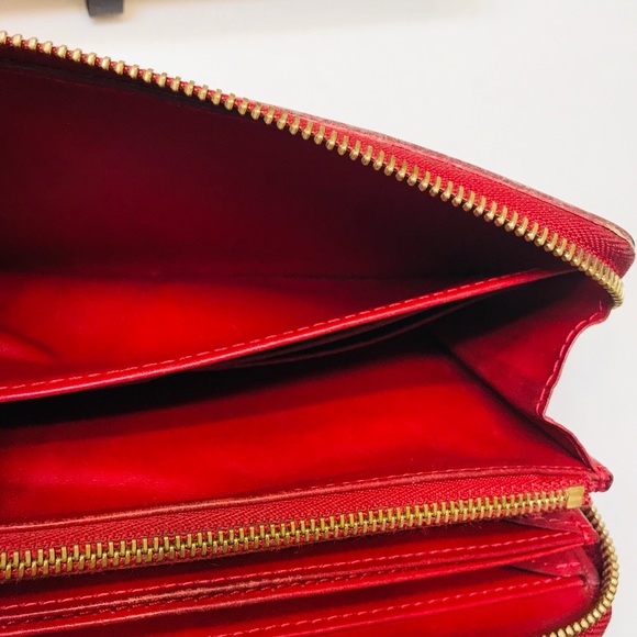 🌟LOUIS VUITTON Monogram Matte Vernis Zippy Wallet - Picture 15 of 16